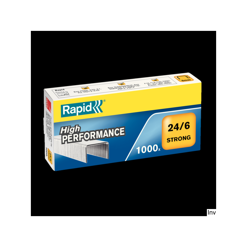 Zszywki Rapid Strong 24/6, 1000 sztuk, do zszywaczy HeavyDuty, zszywają do 30 kartek