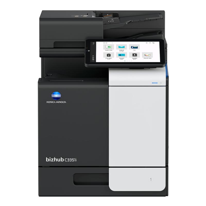 Kserokopiarka Konica Minolta Bizhub C3351i A4 z duplexem i automatycznym podajnikiem dokumentów - 1