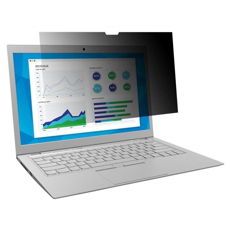 Filtr prywatyzujący 3M (RP156W9B), do laptopów 16:9, 15.6", czarny