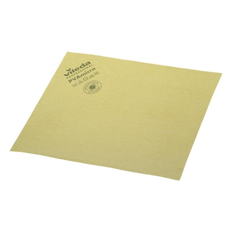 PAKIET Ściereczka VILEDA PROFESSIONAL PVAmicro, 35 x 38 cm, żółta