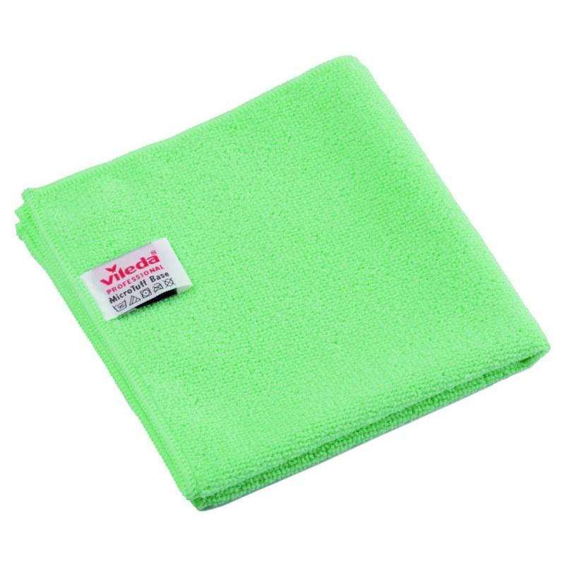 PAKIET Ściereczka VILEDA PROFESSIONAL MicroTuff Base, 36 x 36 cm, zielona