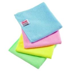 PAKIET Ściereczka VILEDA PROFESSIONAL MicroTuff Base, 36 x 36 cm, czerwona