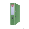 Segregator Office Products A4 75mm zielony z wymienną etykietą i matową folią polipropylenową