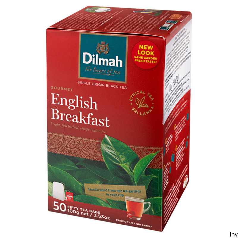 Herbata Dilmah English Breakfast 50 torebek czarna