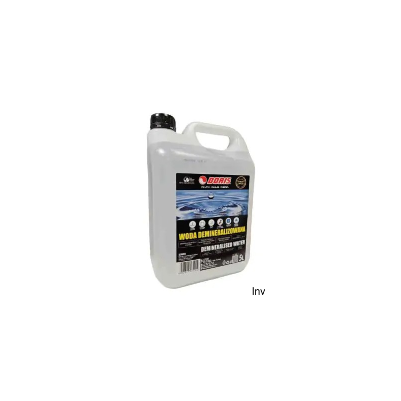 Woda destylowana DORIS 5l kanister