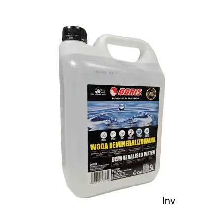 Woda destylowana DORIS 5l kanister