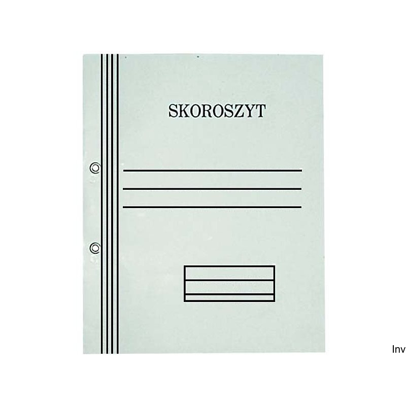 Skoroszyt oczkowy biały A4 350g 50 sztuk Kiel-Tech