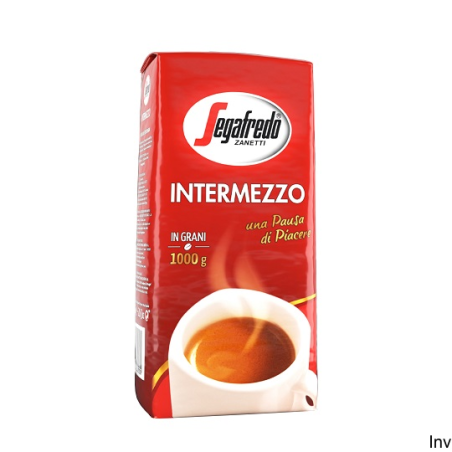 Kawa ziarnista Segafredo Intermezzo 1 kg - mieszanka Arabiki i Robusty do ekspresów