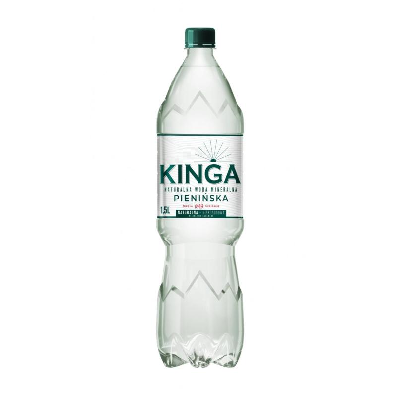 PAKIET Woda mineralna KINGA PIENIŃSKA, naturalna, 1,5l, kaucja