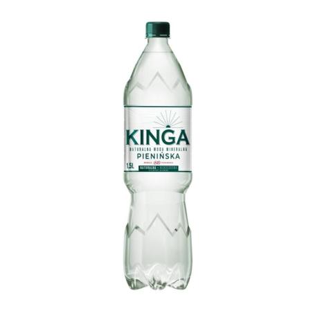 PAKIET Woda mineralna KINGA PIENIŃSKA, naturalna, 1,5l, kaucja