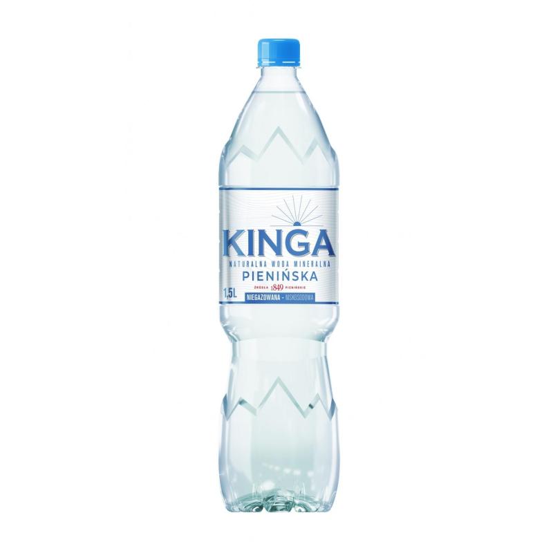 PAKIET Woda mineralna KINGA PIENIŃSKA, niegazowana, 1,5l, kaucja