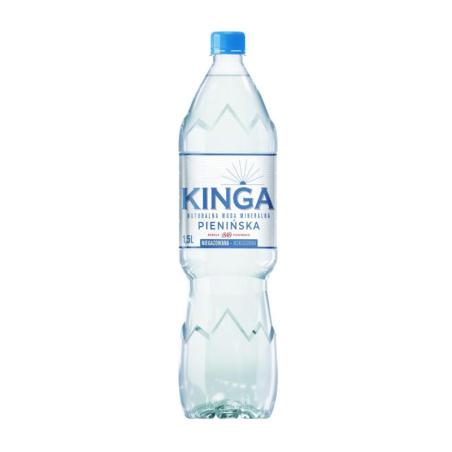 PAKIET Woda mineralna KINGA PIENIŃSKA, niegazowana, 1,5l, kaucja