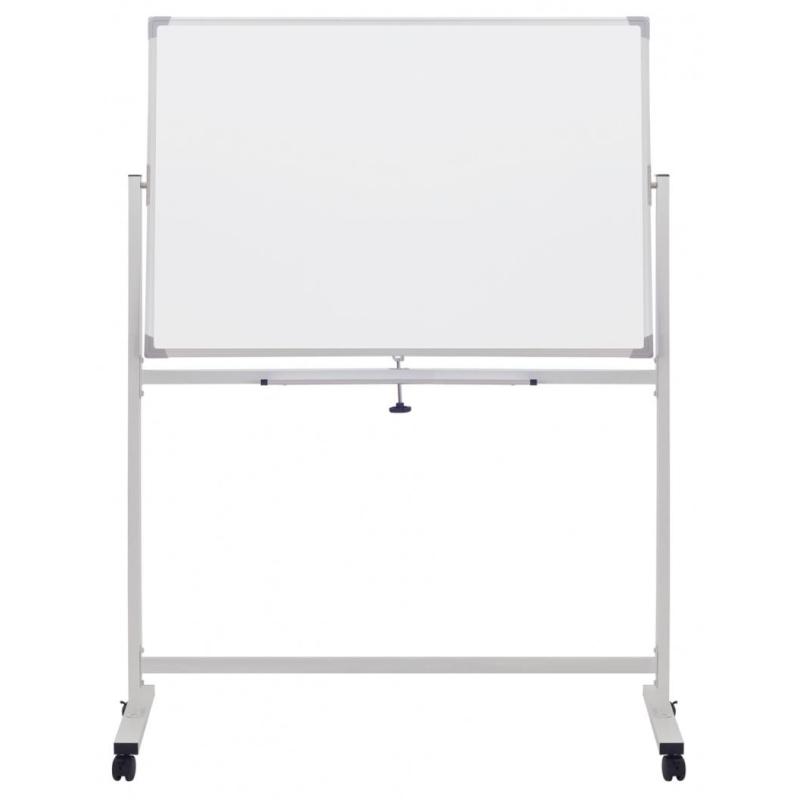 Tablica mobilna suchoś. -magn. OFFICE PRODUCTS, dwustronna, lakierowana, rama aluminiowa, 110x75cm, biała