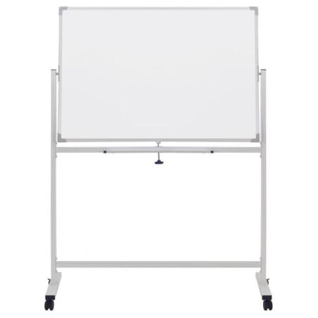 Tablica mobilna suchoś. -magn. OFFICE PRODUCTS, dwustronna, lakierowana, rama aluminiowa, 110x75cm, biała