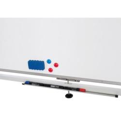 Tablica mobilna suchoś. -magn. OFFICE PRODUCTS, dwustronna, lakierowana, rama aluminiowa, 120x60cm, biała