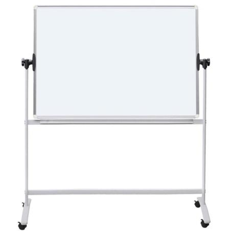 Tablica mobilna suchoś. -magn. OFFICE PRODUCTS, dwustronna, lakierowana, rama aluminiowa, regulacja kąta nachylenia, 180x120cm,