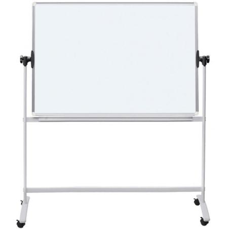 Tablica mobilna suchoś. -magn. OFFICE PRODUCTS, dwustronna, lakierowana, rama aluminiowa, regulacja kąta nachylenia, 200x100cm,