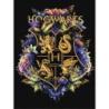 Malowanie po numerach IDEYKA, 30x40cm, metallic, Harry Potter - Herb Hogwartu, 1 szt.