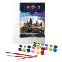 Malowanie po numerach IDEYKA, 40x50cm, Harry Potter: Hogwart za dnia, 1 szt.