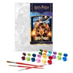 Malowanie po numerach IDEYKA, 40x50cm, metallic, Harry Potter: Plakat, 1 szt.