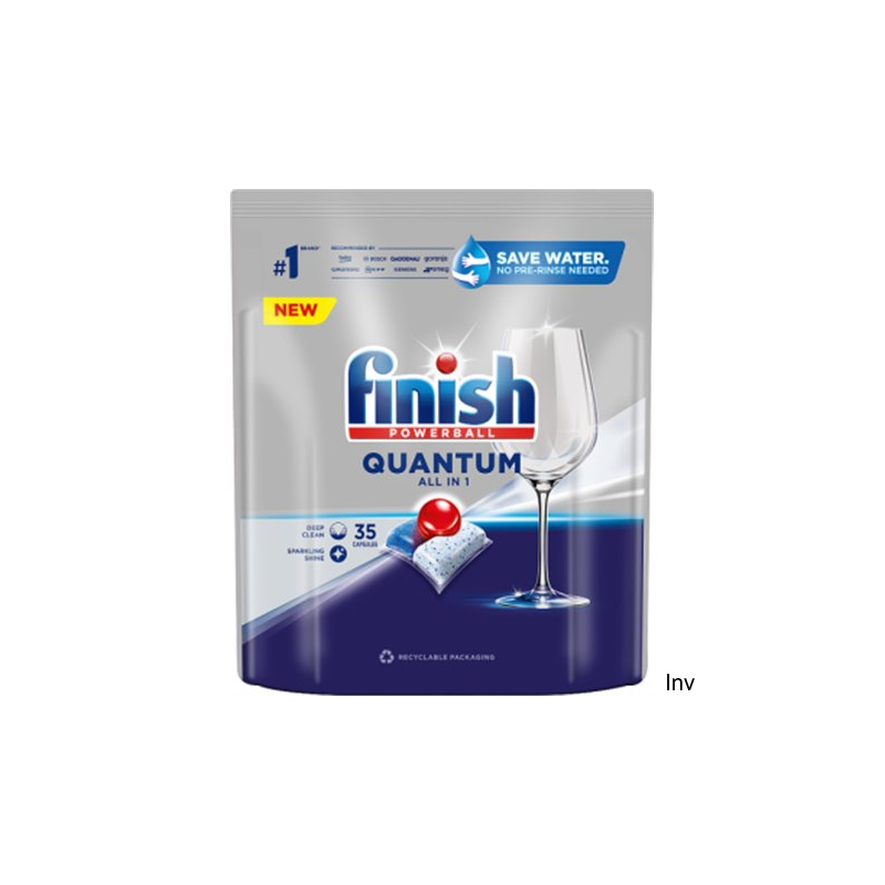 FINISH Kapsułki do zmywarki Quantum All-in-1 35 Fresh