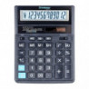 Kalkulator biurowy DONAU TECH, CI-SDC888XBK, 12-cyfr. wyświetlacz, wym. 203x158x31 mm, czarny