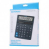 Kalkulator biurowy DONAU TECH, CI-SDC888XBK, 12-cyfr. wyświetlacz, wym. 203x158x31 mm, czarny