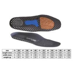 Anatomiczna wkładka do obuwia VM FOOTWEAR, z włóknem bambusowym, rozm. 42, czarna