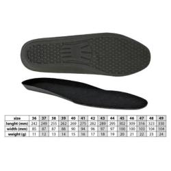 Anatomiczna wkładka do obuwia VM FOOTWEAR, poliuretanowa, rozm. 44, czarna