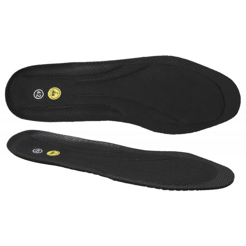 Anatomiczna wkładka do obuwia VM FOOTWEAR, ESD, rozm. 44, czarna