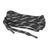 Sznurowadła VM FOOTWEAR, okrągłe, 125 cm, czarno-szare