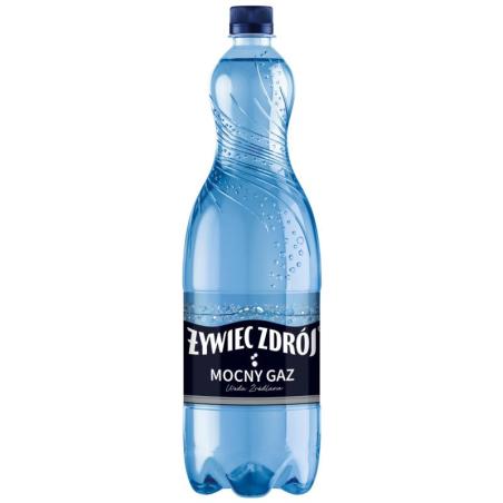 PAKIET Woda ŻYWIEC ZDRÓJ Żywioł, gazowana, 1,5l, kaucja