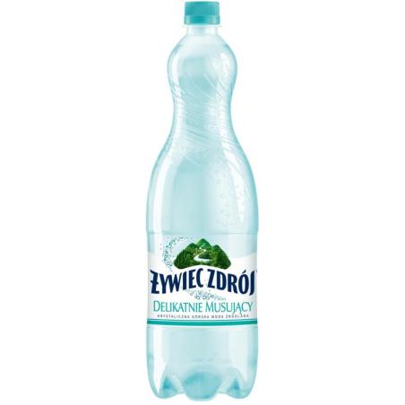 PAKIET Woda ŻYWIEC ZDRÓJ Żywioł, delikatnie musująca, 1,5l, kaucja