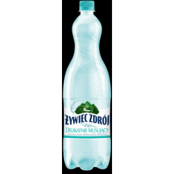 PAKIET Woda ŻYWIEC ZDRÓJ Żywioł, delikatnie musująca, 1,5l, kaucja