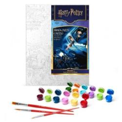 Malowanie po numerach IDEYKA, 40x50cm, metallic, Harry Potter: Lot samochodem, 1 szt.