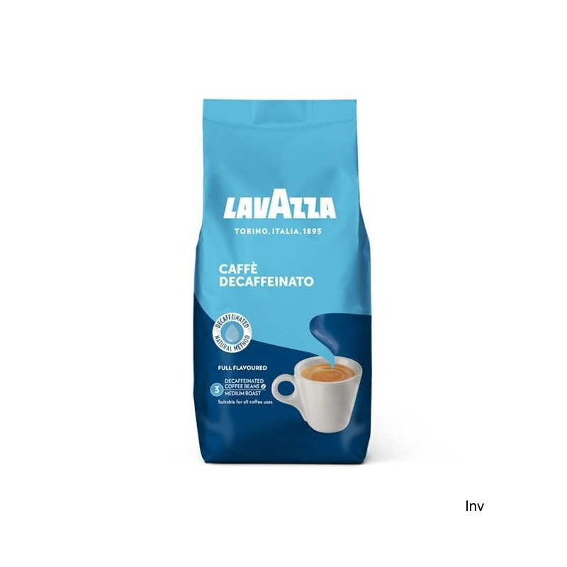 Kawa ziarnista LAVAZZA CAFFE DECAFFEINATO bezkofeinowa 500g