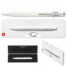 Pióro kulkowe CARAN D'ACHE 849, w pudełku, białe