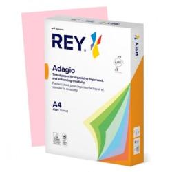 PAKIET Papier ksero REY ADAGIO, A4, 160gsm, 89 różowy pastel *RYADA160X475 R100, 250 ark.