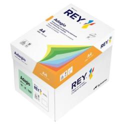 PAKIET Papier ksero REY ADAGIO, A4, 160gsm, 09 zielony pastel *RYADA160X478 R100, 250 ark.