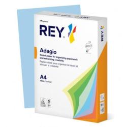 PAKIET Papier ksero REY ADAGIO, A4, 160gsm, 01 niebieski pastel *RYADA160X469 R100, 250 ark.