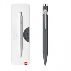 Pióro kulkowe CARAN D'ACHE 849, w pudełku, szare