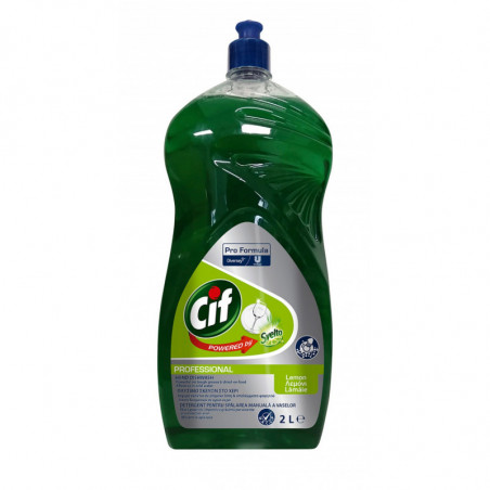 Płyn do mycia naczyń CIF Diversey, 2l, cytrynowy