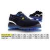 Półbuty ochronne VM FOOTWEAR Rimini 2185-S1P ESD, rozm. 41, czarno-niebieskie