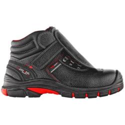 Trzewiki ochronne VM FOOTWEAR Bolton 5080-S3L, rozm. 42, czarno-czerwone