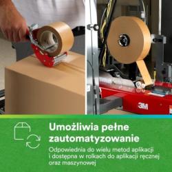 Papierowa taśma pakowa o wysokich parametrach SCOTCH 570, 48 mm x 50 m, brązowa