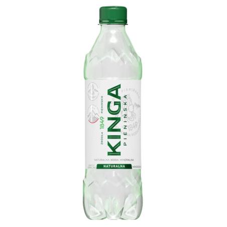 PAKIET Woda mineralna KINGA PIENIŃSKA, naturalna, 0,5l, kaucja