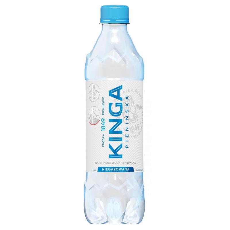 PAKIET Woda mineralna KINGA PIENIŃSKA, niegazowana, 0,5l, kaucja