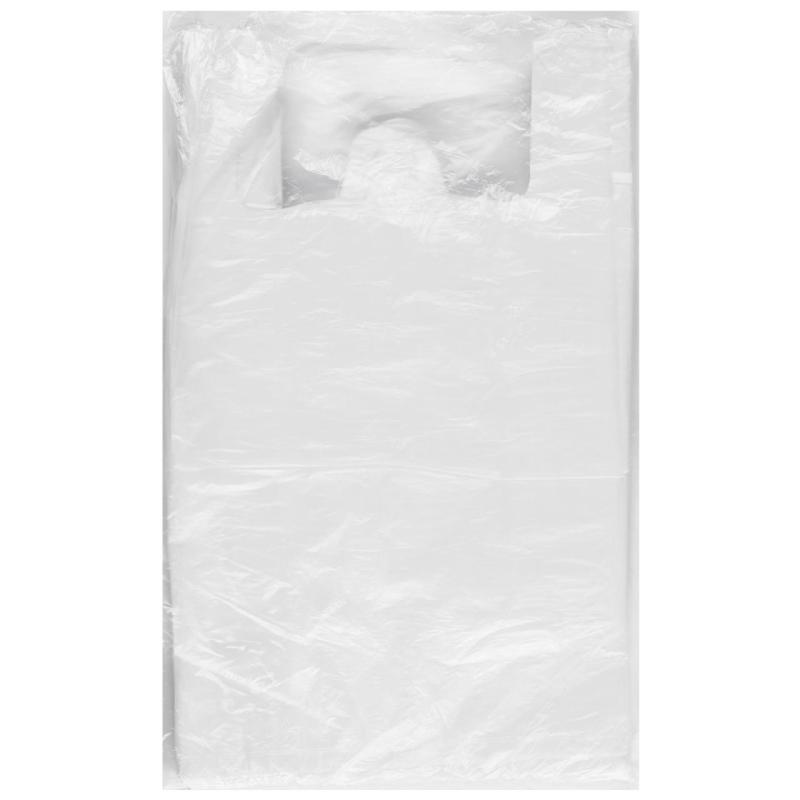 Reklamówka SARANTIS, HDPE, standard, 28/7/48 cm, 9 mikr., 200 szt., biała