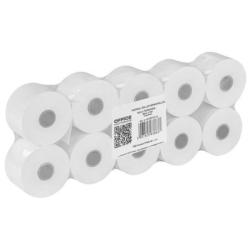 Rolki termiczne OFFICE PRODUCTS, 38mm x 30m, gr. 48 +/- 6, 10 szt., białe