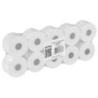 Rolki termiczne OFFICE PRODUCTS, 38mm x 30m, gr. 48 +/- 6, 10 szt., białe